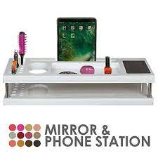 makeup station tablet holder phone