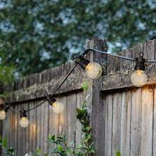 Outdoor Fairy Lights Power Bulb String