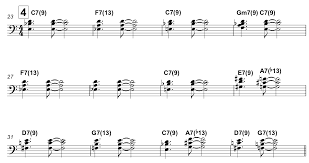 piano progression exercises in 5