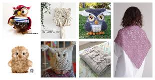 Crochet Patterns Inspired By Owls