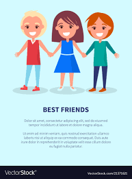 best friends boys s poster of