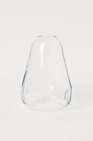 glass vase clear glass h m cn