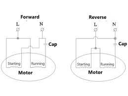 reversing single phase motor 2 methods