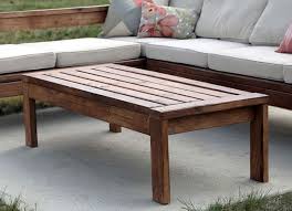Table Diy Patio Table Coffee Table Plans
