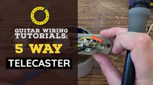 This question relates directly to my hybrid tele build im interested in exploring possible wiring options for this pickup combination but am not very knowledgable the diagram on the page is geared to explaining wiring options with two single coils. 5 Way Telecaster Wiring Youtube