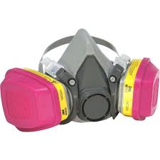 3m med half face respirator mask 2