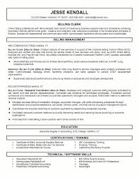 Sample Medical Billing Resume Templates Medical Billing Resume