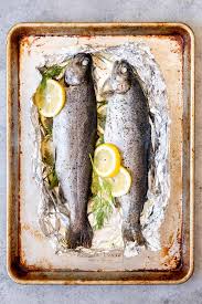 oven baked trout recipe house of nash