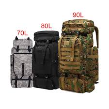 outdoor 70l 80l 100l military rucksack
