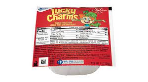 general mills lucky charms cereal with