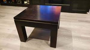 Small Wooden Low Profile Coffee Table