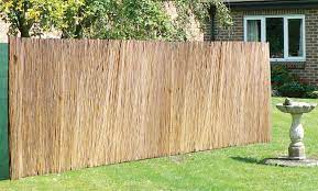 Off Natural Bamboo Screen Fence Roll