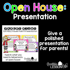 Creative Lesson Cafe Open House Ideas For Teachers Weekend