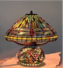 Dragonfly Table Lamp Tiffany Antique