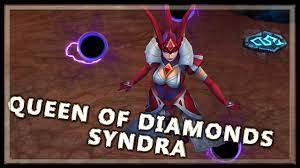 Queen of Diamonds Syndra - Skin Spotlight - League of Legends - YouTube