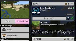Can be used to replace entities, items, blocks. Loot Randomizer Minecraft Pe Mods Addons