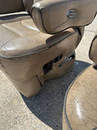 Chairs Seats Pair Tan Motorhome Coach