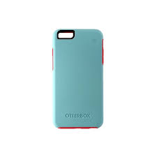 I bought an otterbox when i got my iphone. Otterbox Symmetry Case For Iphone 6 Plus 6s Plus Light Blue And Pink Refurbished Walmart Com Walmart Com