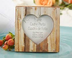 Faux Wood Heart Place Card Holder Photo Frame My Wedding Favors