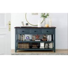 3 Drawers Sofa Table Entryway Table