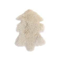 fibre by auskin tibetan sheepskin rug