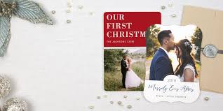 Wedding Christmas Cards Personalized Christmas Photo Cards