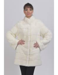 Short White Mink Coat Saintgermain Furs