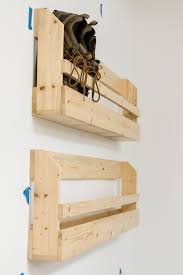 diy wooden shoe rack wall mounted