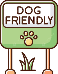 Dogfriendly Park Icon With Green Color