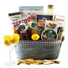 top shelf margarita gift basket