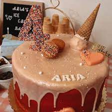 Best Ice Cream Birthday Cakes Near Me Aria Art gambar png