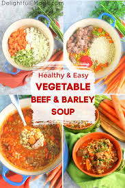 vegetable beef and barley soup