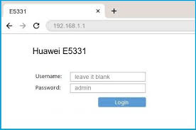 Unlocking huawei e5331 phone is easy, and there will be no issue of data loss or data theft or any unwanted access to your huawei e5331 phone. 192 168 1 1 Huawei E5331 Router Login And Password