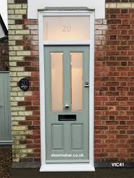 Victorian Front Door With 2 Glazed