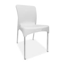 Cadeira Plástica Sec Line Branca Com