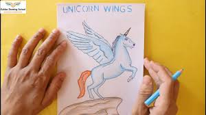 How to draw cute cartoon unicorns with easy step by step drawing lesson step 1. How To Draw A Unicorn With Wings Step By Step For Beginners Youtube