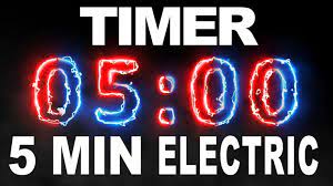 Electric 5 Minute Countdown Doovi gambar png