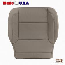 Perforated Leather Seat Cover Dune Tan