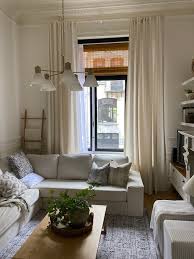 Faux Linen Curtains For Living Room