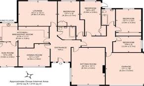 Four Bedroom Bungalow Floor Plan