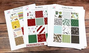 Stampin Up Designer Series Paper Charts Crafts Catalog
