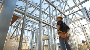 skeleton steel frame structure and the