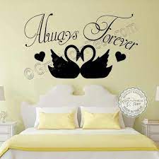 Forever Romantic Bedroom Wall Sticker