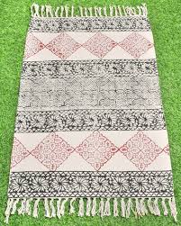 traditional mat 2x3 ft runner cotton