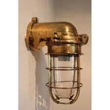 Cast Brass Nautical Sconce Light Or