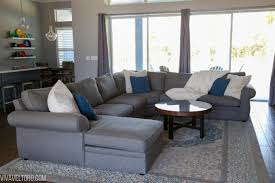 pottery barn pearce sectional review