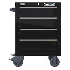 proto rolling tool cabinet black