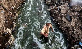 Most commonly, rivers flow on the surface of the land, but there are also many examples of underground rivers, where the flow is contained within chambers, caves, or caverns. Rotten River Life On One Of The World S Most Polluted Waterways Photo Essay Global Development The Guardian