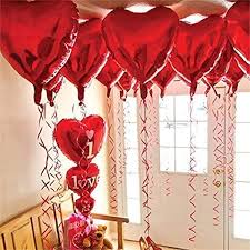 We may earn commission on some of the items you choose to buy. 12 1 Red Heart Shape Balloons 1 I Love U Balloon Helium Supported Love Balloons Valentines Day Decorations And Gift Idea For Him Or Her Wedding Birthday