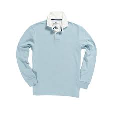 clic sky blue 1871 rugby shirt